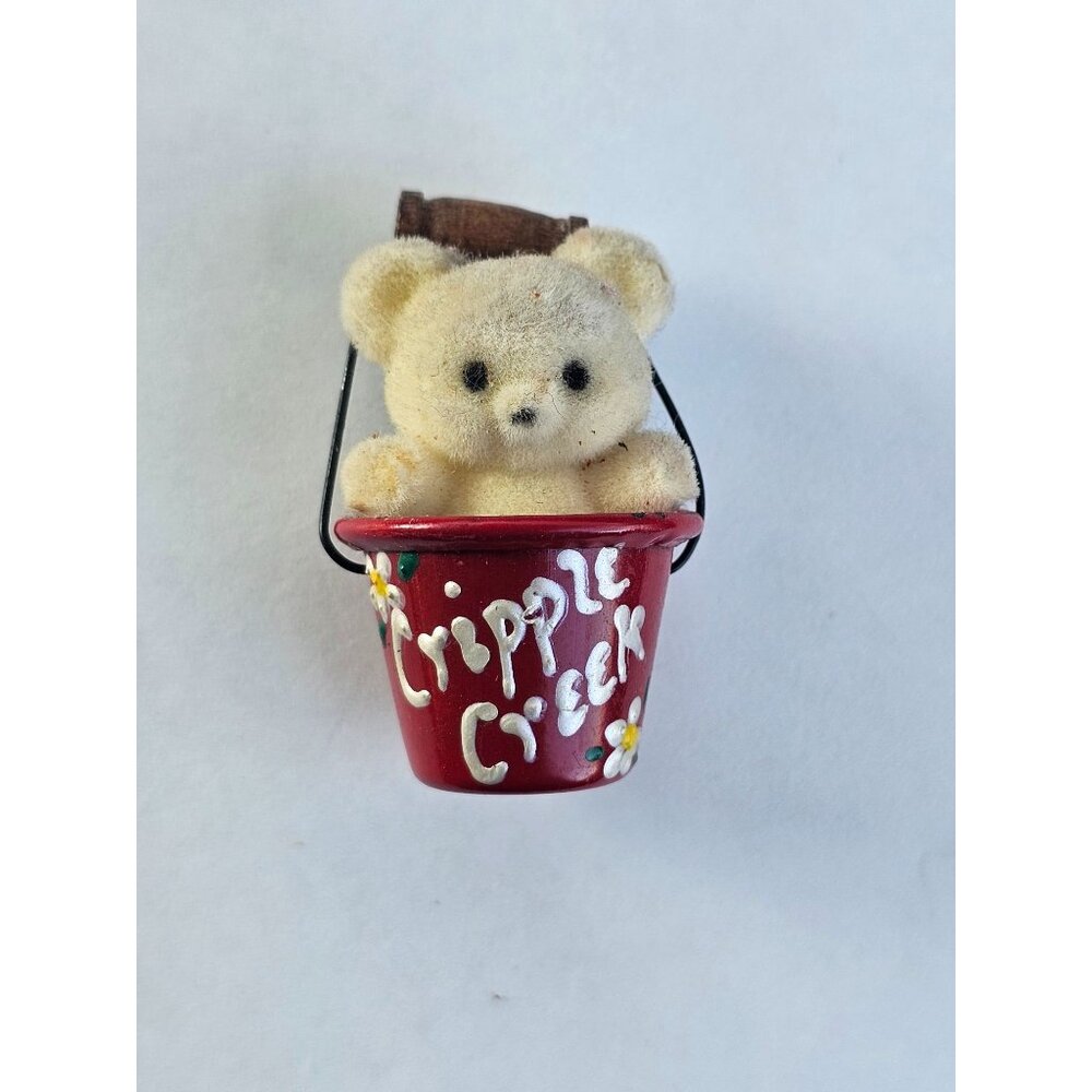 Cripple Creek Bear‎ In A Bucket Refrigerator Magnet